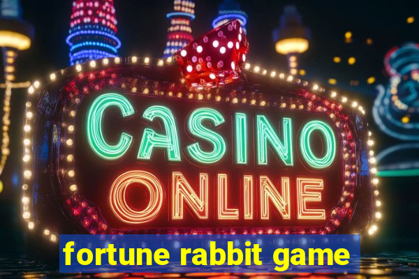 fortune rabbit game